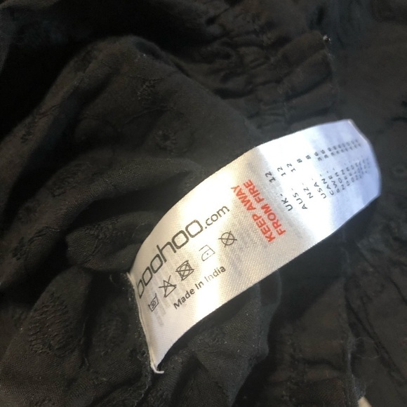 BOOHOO Off the Shoulder Broderie Anglaise Top - Picture 6 of 7